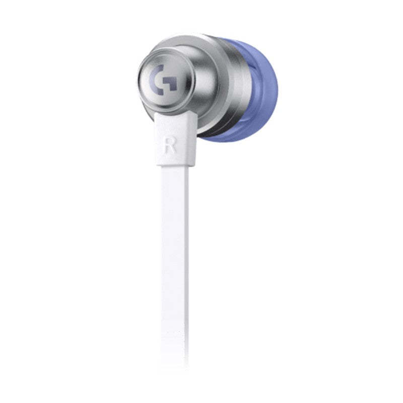 Logitech G333 In Ear Gaming Earphone - White | Blink Saudi