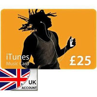بطاقات ايتونز - بريطانيا