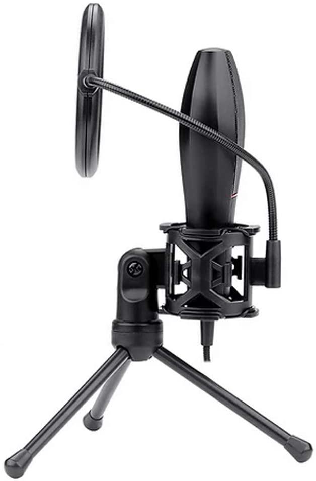 The Redragon Quasar GM200 Omnidirectional USB Condenser Microphone with Tripod & Pop Filter