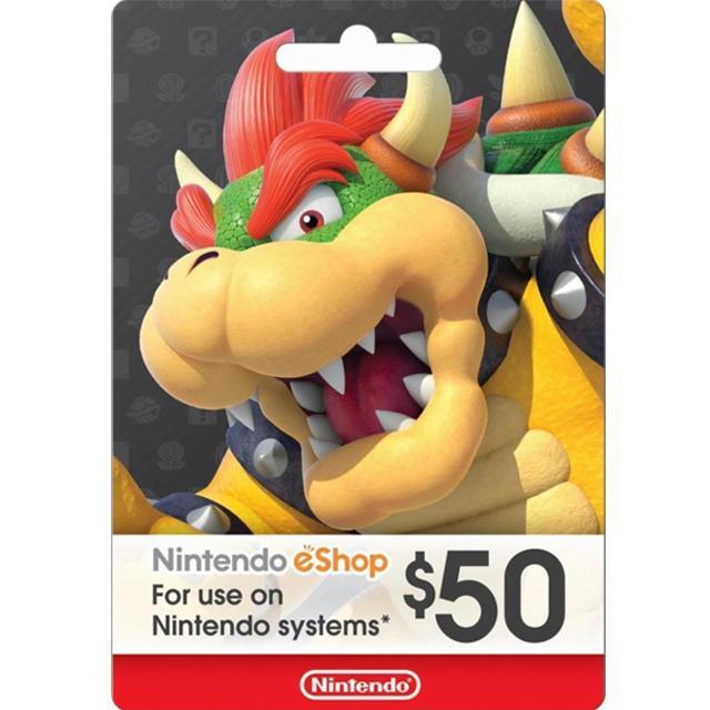 Nintendo eShop Card 50$ - US Region - BlinkQA