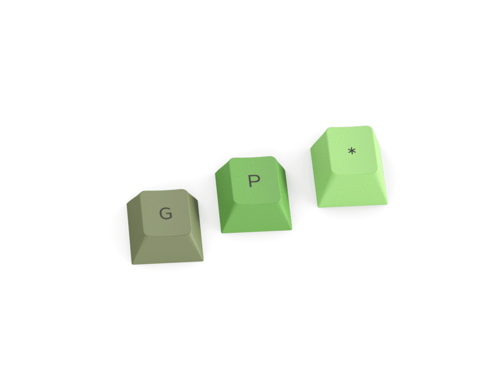 Glorious PBT Olive Keycaps