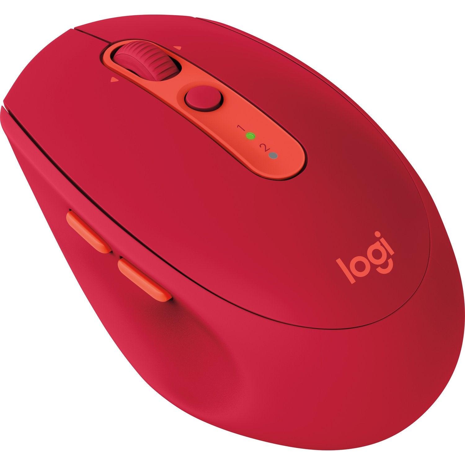 Logitech M590 Multi-Device Silent Wireless Mouse – Ruby - Think24sa